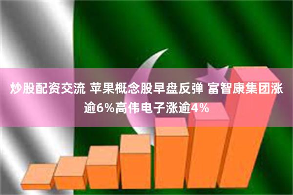 炒股配资交流 苹果概念股早盘反弹 富智康集团涨逾6%高伟电子涨逾4%