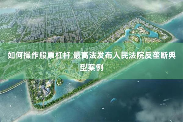 如何操作股票杠杆 最高法发布人民法院反垄断典型案例